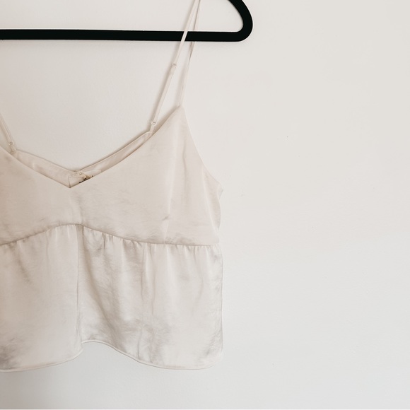 ARITZIA Lover satin peplum top - Picture 5 of 5